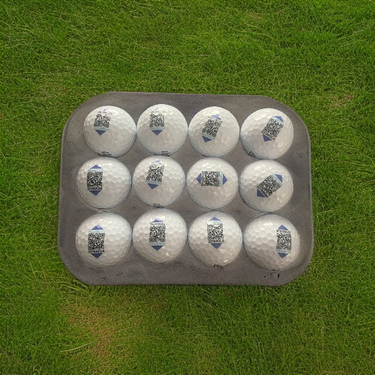 Fore!Tag Golf Balls Box of 1 Dozen with QR tags